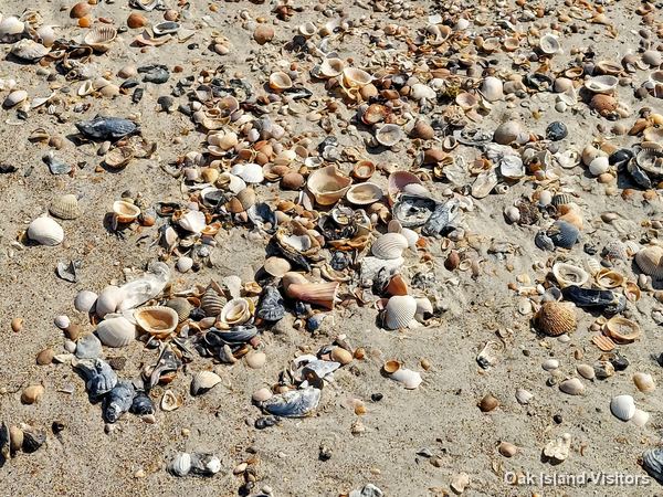 Oak Island beach, July 2021