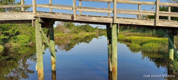 Davis Canal on Oak Island from a kayak, July 2021