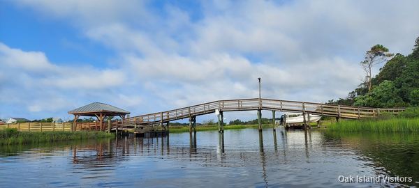 Davis Canal on Oak Island from a kayak, August 2021