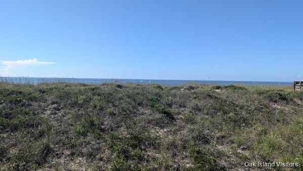Oak Island beach, October 2026