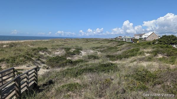 Oak Island beach, October 2026